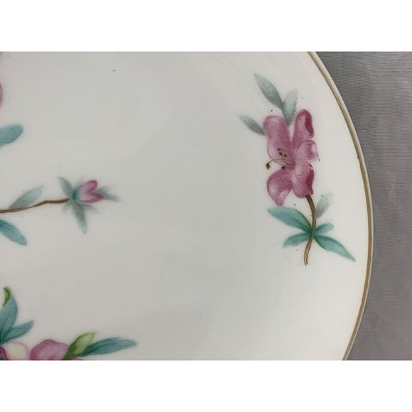 Yamaka China Pair of Salad Plates - Occupied Japan - Pattern B2594 - 7 5/8" - Picture 6 of 9